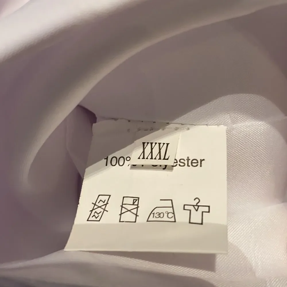 Women’s Elegant White Strapless Full Length Chiffon Prom Party Formal Dress XXXL - Picture 8 of 8